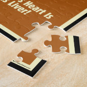 Bier: Weg zum Herzen durch die Leber Puzzle (Seite)