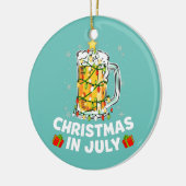 Bier Weihnachten Baum Weihnachten im Juli Sommer Keramik Ornament (Links)