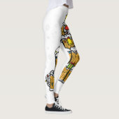 Bier Weihnachtsbaum Xmas Brew Vater Männer Leggings (Rechts)