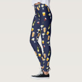 Bier, Wein und Margarita Leggings (Links)