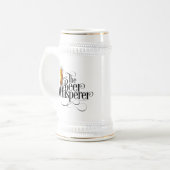 Bier Whisperer Beer Stein Bierglas (Vorderseite Links)