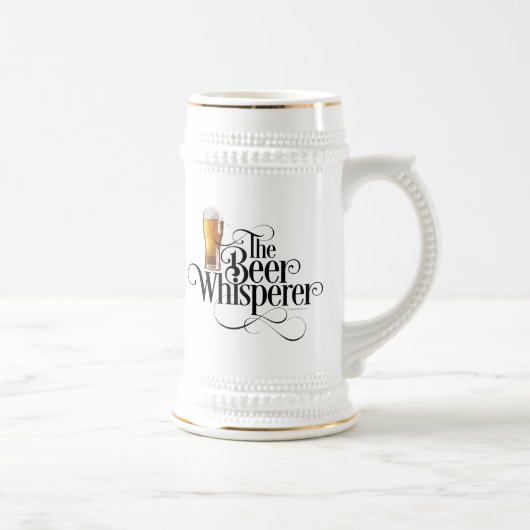 Bier Whisperer Beer Stein Bierglas (Rechts)