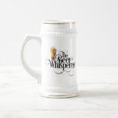 Bier Whisperer Beer Stein Bierglas (Links)