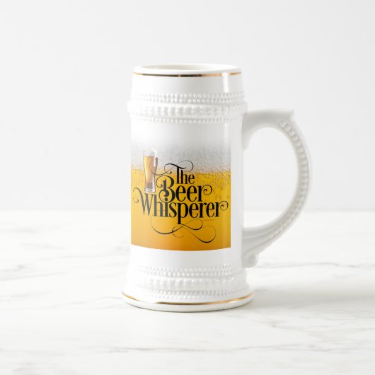 Bier Whisperer Beer Stein Bierglas (Rechts)