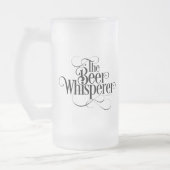 Bier Whisperer Mattglas Bierglas (Links)