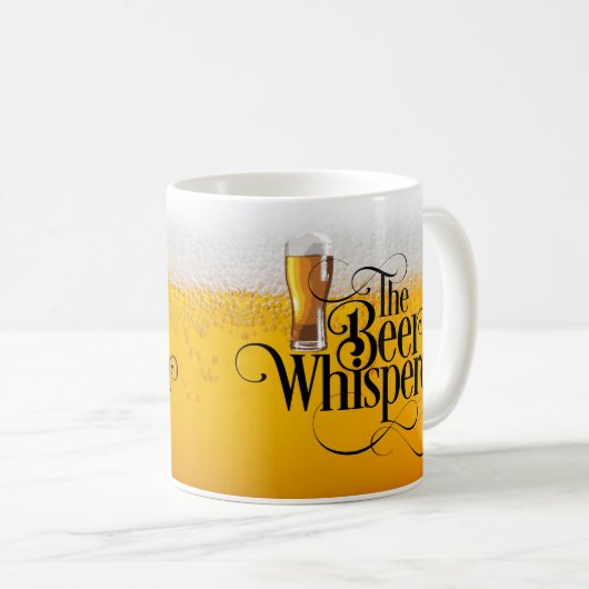 Bier Whisperer Tasse (VorderseiteRechts)