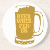 Bier Whisperer Tasse Untersetzer (Vorne)