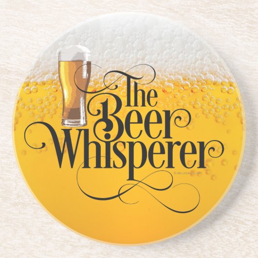 Bier Whisperer Untersetzer (Vorne)