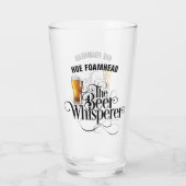 Bier Whisperglas Glas (Rückseite)