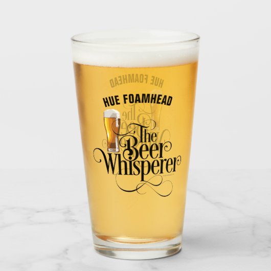 Bier Whisperglas Glas (Vorne (Gefüllt))