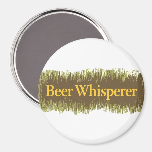 Bier Whispertext Magnet (Vorderseite/Rückseite)