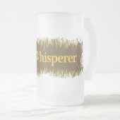 Bier Whispertext Mattglas Bierglas (VorderseiteRechts)