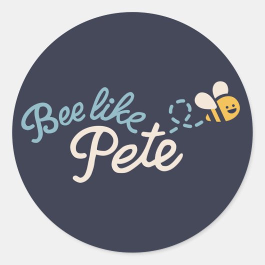 Bier wie Pete Sticker (Vorderseite)