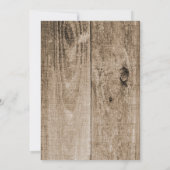 Bier & Windeln Mens Typ Baby Dusche Party Einladung (Rückseite)