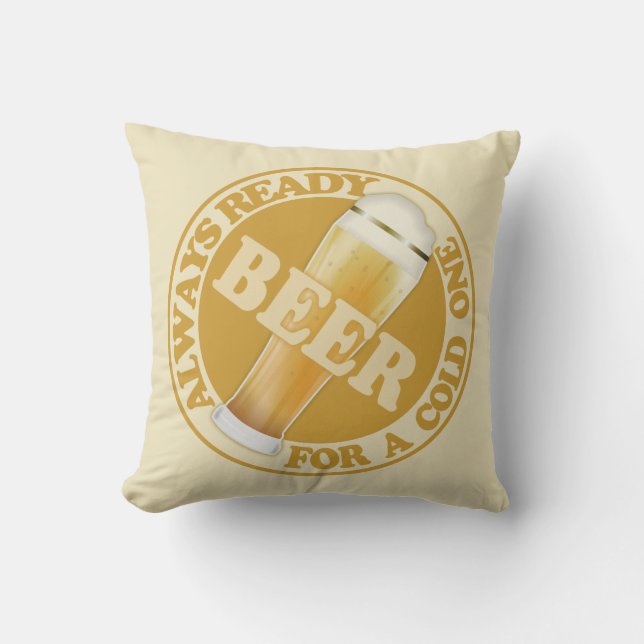 BIER-Wurfskissen Kissen (Vorderseite)