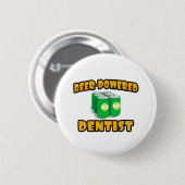 Bier-Zahnarzt Button (Vorne & Hinten)