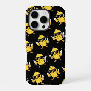 Bier-Zeit Madafakas Lustiges Meme Ente Gans Retro iPhone 16 Pro Hülle