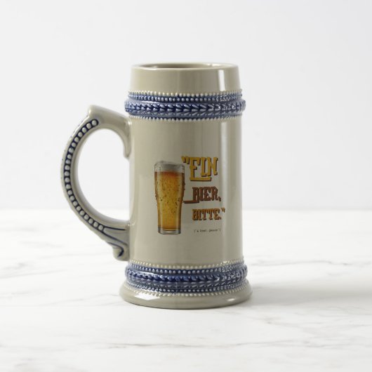 Bier Zitate Bierglas (Links)