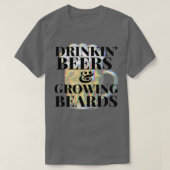 Bier zum Wachsen von Bären 1 T-Shirt (Design vorne)