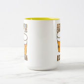 BIER ZWEIFARBIGE TASSE (Mittel)