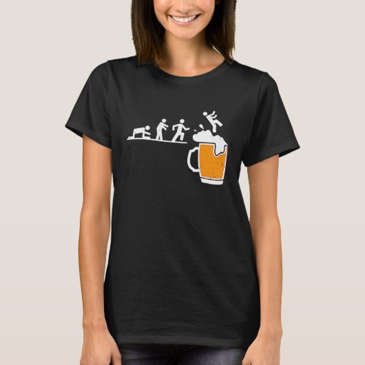 Bierääufer Beer Stein Brewery House Brewery Alcoho T-Shirt (Vorderseite)