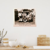 Bierausschüttung, Kilgore, TX 1931 Poster (Küche)