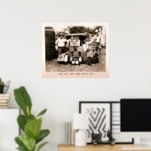 Bierausschüttung, Kilgore, TX 1931 Poster (Heimbüro)