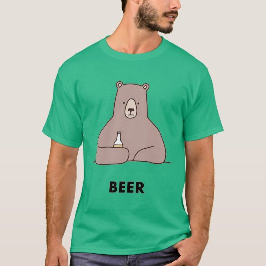 Bierbär T-Shirt (Vorderseite)