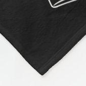 Bierbauch & Amp; Baby Skeleton Schwangerschaft Paa Fleecedecke (Ecke)