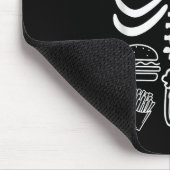 Bierbauch & Amp; Baby Skeleton Schwangerschaft Paa Mousepad (Ecke)