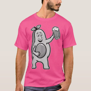 Bierbauch, lustiger Avocado für Männer Frauen, Gua T-Shirt