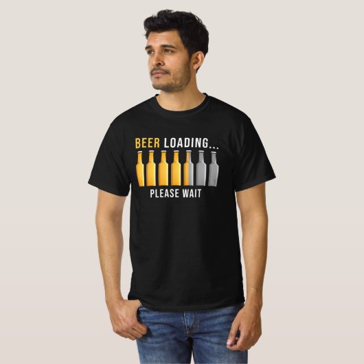 Bierbelastung T-Shirt (Vorne ganz)