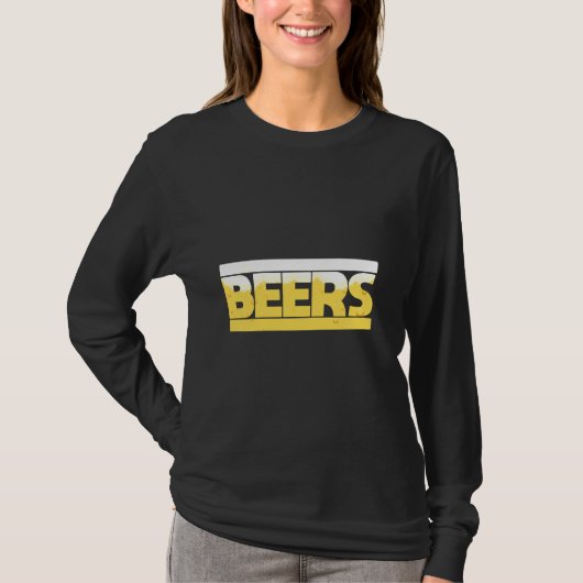 Bierbläschen trinken Spiel Champion Beer Lover Par T-Shirt (Vorderseite)