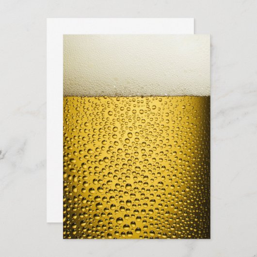 Bierblasen 1 begleitkarte (Vorne/Hinten)