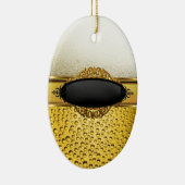 Bierblasen Ale Amber Drinks 2 Keramik Ornament (Rechts)