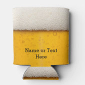 Bierblasen-Hinterbild Dosenkühler (Rückseite)