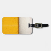 Bierblasen Nah-up Gepäckanhänger (Vorderseite horizontal)