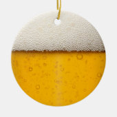 Bierblasen Nah-up Keramikornament (Vorne)