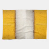 Bierblasen Nah-up Küchentuch (Horizontal)