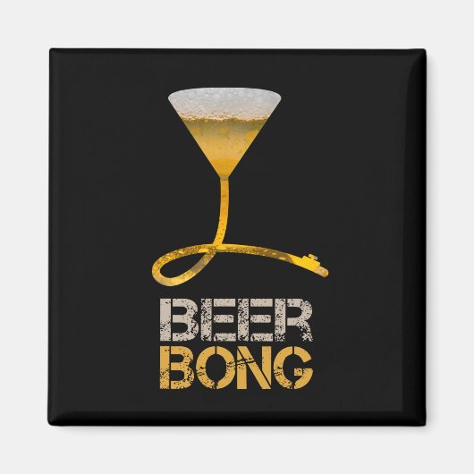 Bierbong für Frühlingspause und Junggeselinnen-Abs Magnet (Vorne)