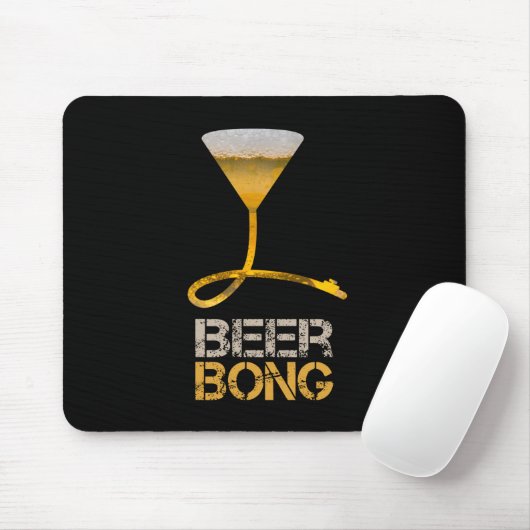 Bierbong für Frühlingspause und Junggeselinnen-Abs Mousepad (Mit Mouse)