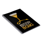 Bierbong für Frühlingspause und Junggeselinnen-Abs Notizblock (Rechte Seite)