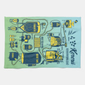 Bierbrauen Geschirrtuch (Horizontal)