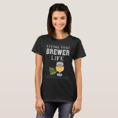 Bierbrauer für den Eigenheimbauer T-Shirt (Vorne ganz)