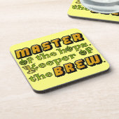 Bierbrauer Getränkeuntersetzer (Linke Seite)