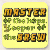 Bierbrauer Getränkeuntersetzer (Vorderseite)