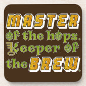 Bierbrauer Getränkeuntersetzer (Vorderseite)