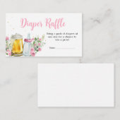 Bierbrauer und Flaschentaucher Begleitkarte (Vorne/Hinten)