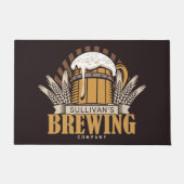 Bierbrauerei Bar Fußmatte (Vorderseite)