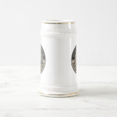 Bierbrauerei Personalisiert NAME Brauerei Big Tass Bierglas (Mittel)